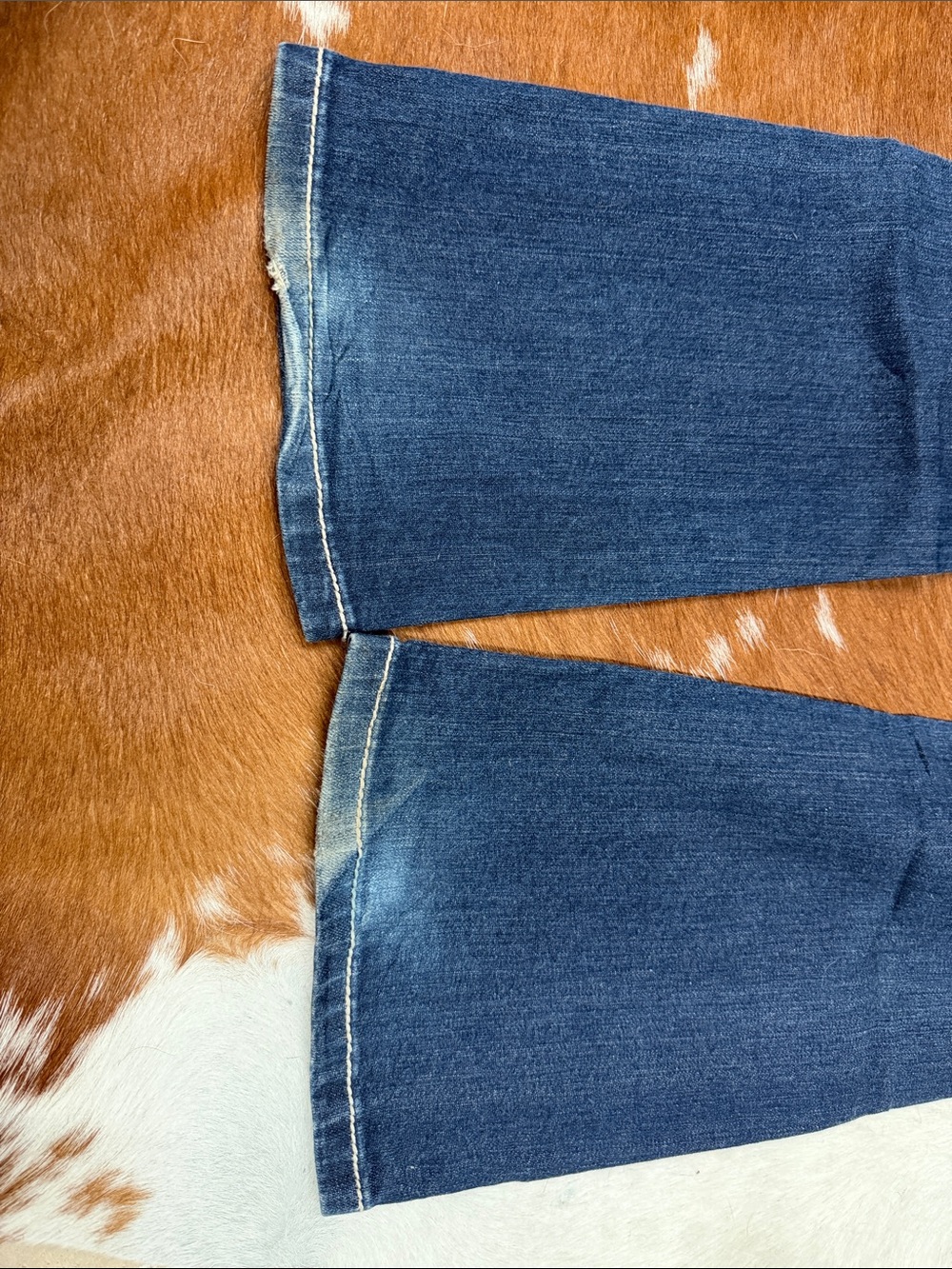 Miss Me Dark Blue Bootcut Jeans with Embellished Fleur-de-Lis Pocket - Picture 5 of 5